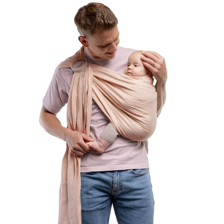 Boba - Boba Linen Ring Sling - Peony - Cloth and Carry