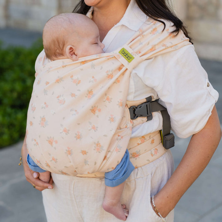 Boba - Boba Bliss Hybrid Stretchy Newborn Wrap Carrier (V2) - Cloth and Carry